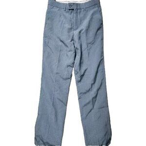 Kids World of USA Pants Boys Size 18 Blue Straight Leg Dress Pants